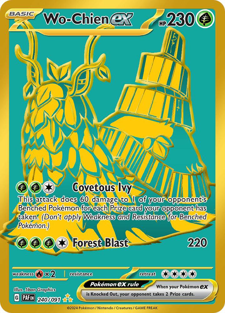 Wo-Chien ex (240/091) [SV Paldean Fates]