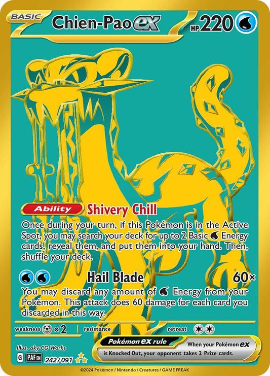 Chien-Pao ex (242/091) [SV Paldean Fates]