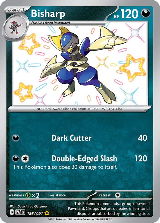 Bisharp (186/091) [SV Paldean Fates]