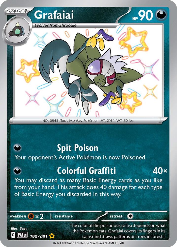 Grafaiai (190/091) [SV Paldean Fates]