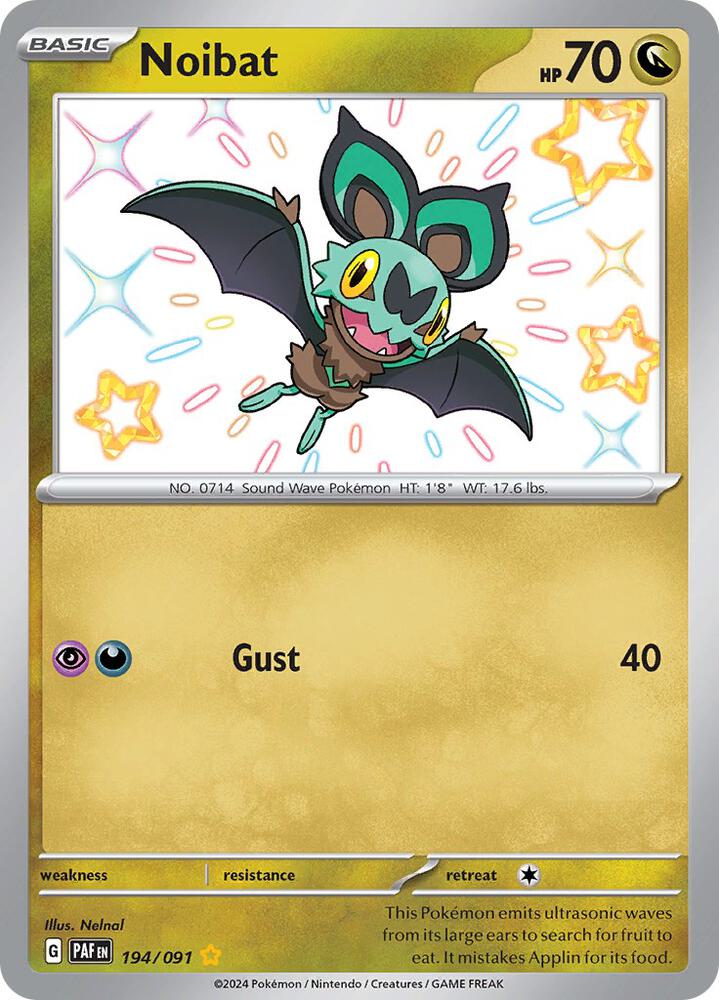 Noibat - 194/091 [SV Paldean Fates]