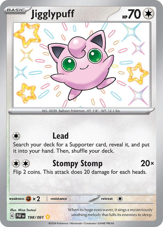 Jigglypuff (198/091) [SV Paldean Fates]