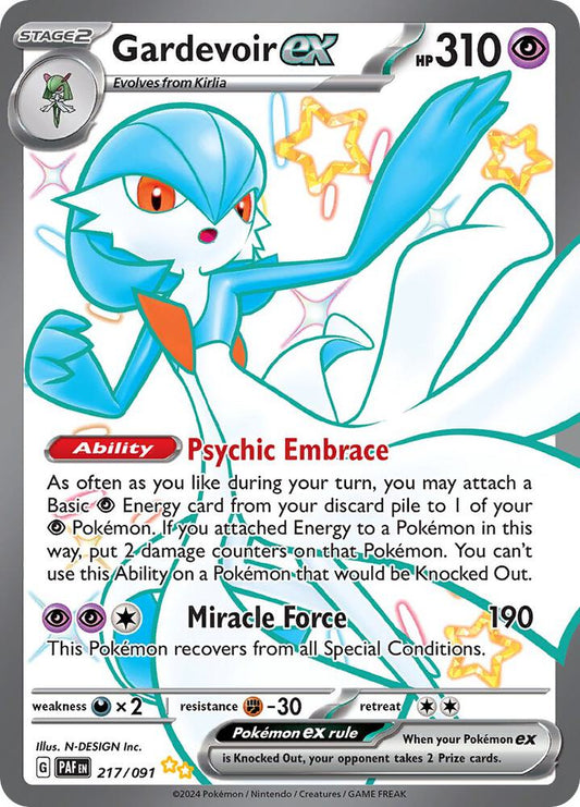 Gardevoir ex - 217/091 [SV Paldean Fates]