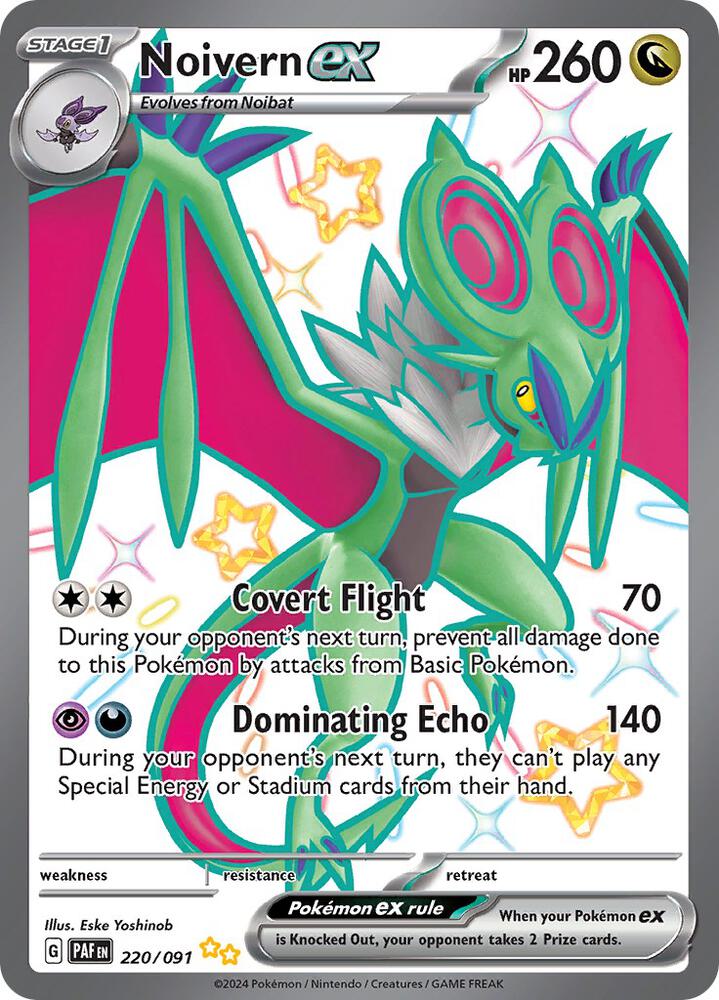Noivern ex - 220/091 [SV Paldean Fates]