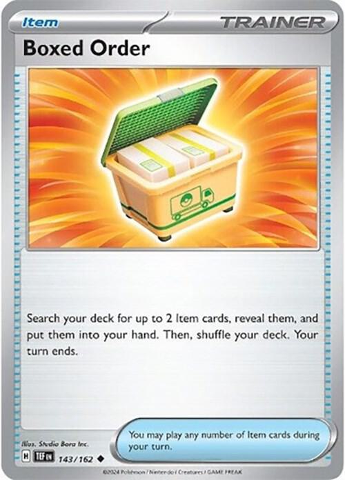 Boxed Order (143/162) [SV05 Temporal Forces]