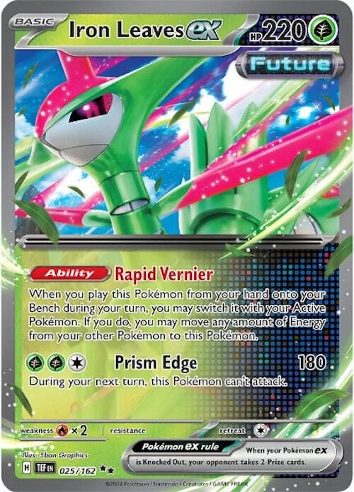 Iron Leaves ex - 025/162 [SV05 Temporal Forces]