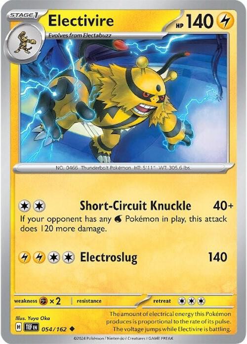 Electivire (054/162) [SV05 Temporal Forces]