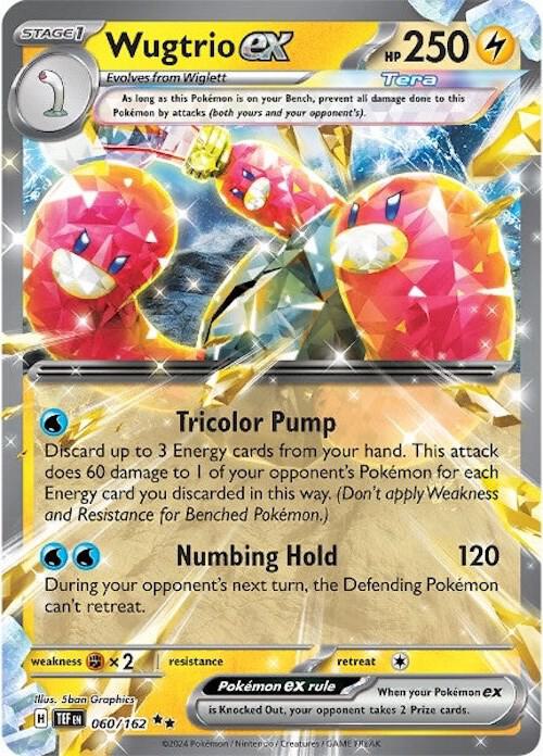 Wugtrio ex - 060/162 [SV05 Temporal Forces]