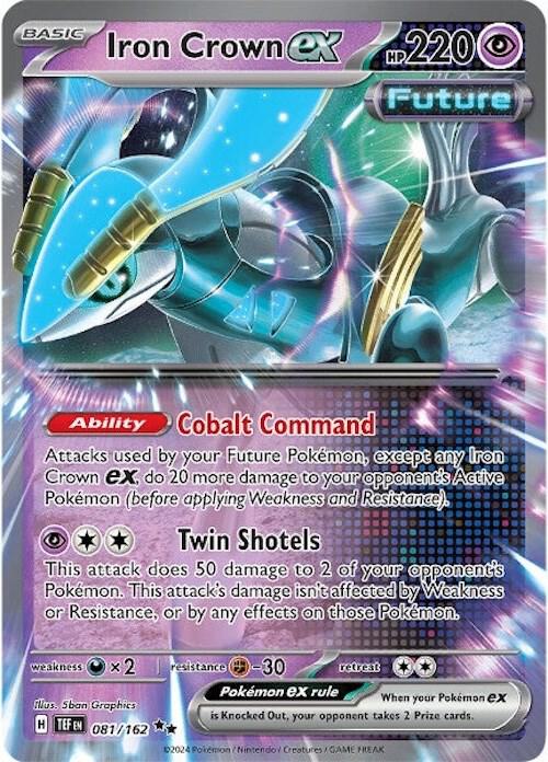 Iron Crown ex - 081/162 [SV05 Temporal Forces]