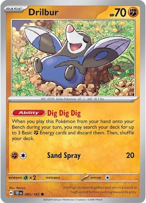 Drilbur (085/162) [SV05 Temporal Forces]