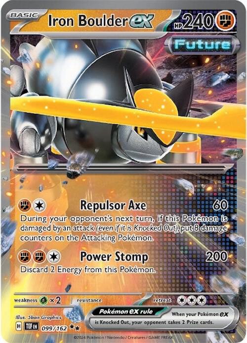 Iron Boulder ex - 099/162 [SV05 Temporal Forces]