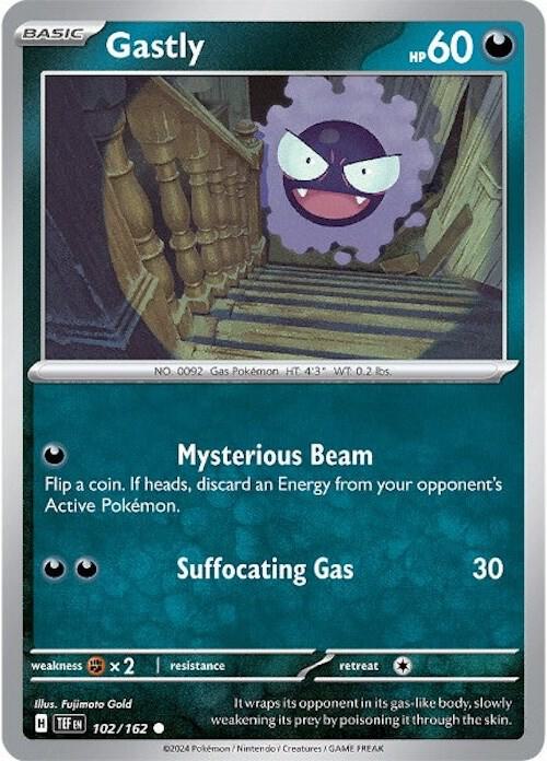 Gastly - 102/162 [SV05 Temporal Forces]