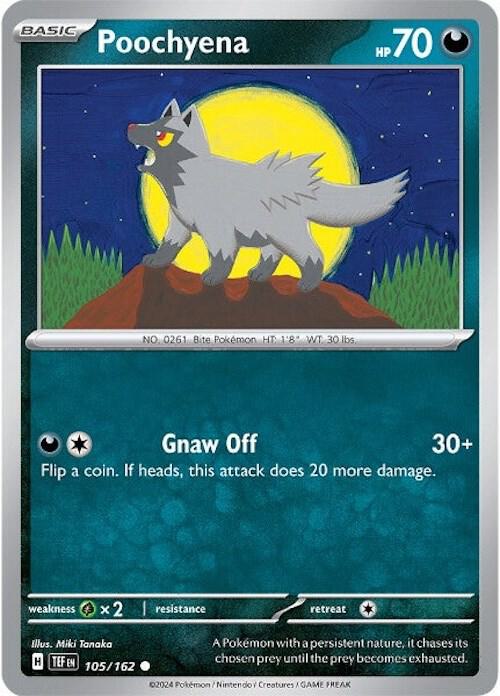 Poochyena (105/162) [SV05 Temporal Forces]