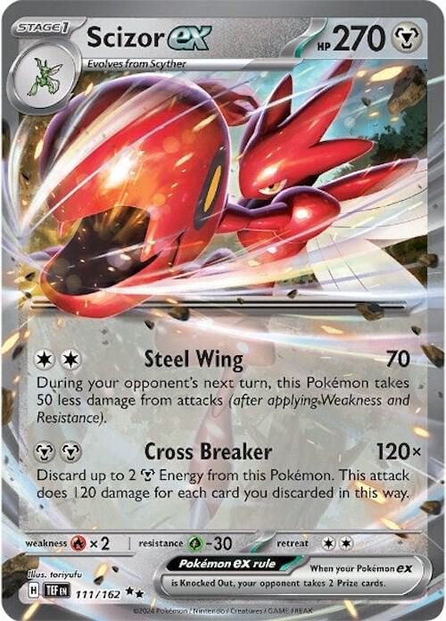 Scizor ex - 111/162 [SV05 Temporal Forces]
