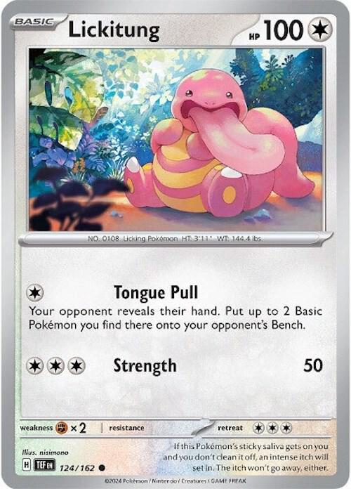 Lickitung - 124/162 [SV05 Temporal Forces]