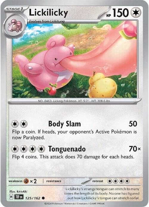 Lickilicky (125/162) [SV05 Temporal Forces]