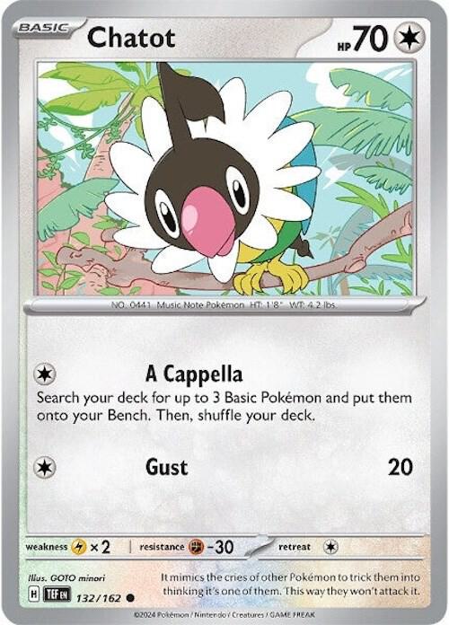 Chatot - 132/162 [SV05 Temporal Forces]