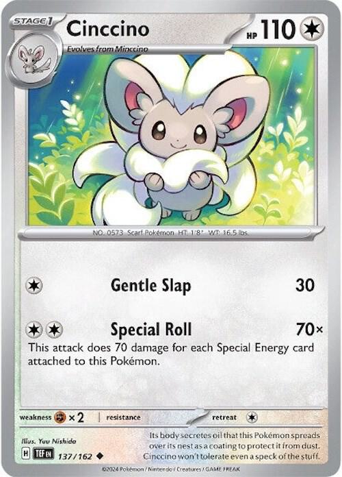 Cinccino - 137/162 [SV05 Temporal Forces]