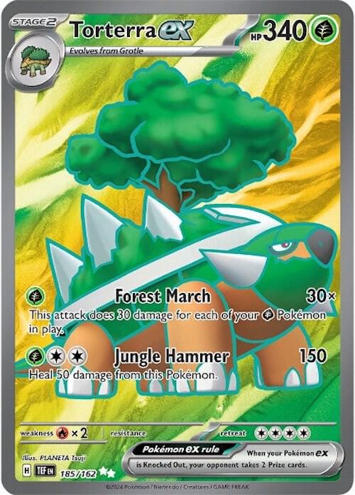 Torterra ex - 185/162 [SV05 Temporal Forces]