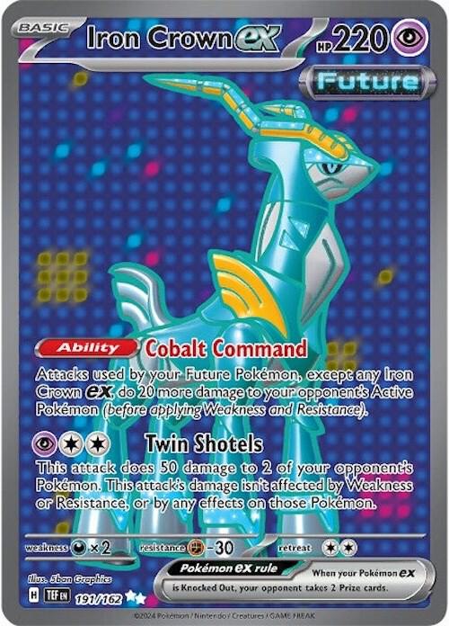 Iron Crown ex - 191/162 [SV05 Temporal Forces]
