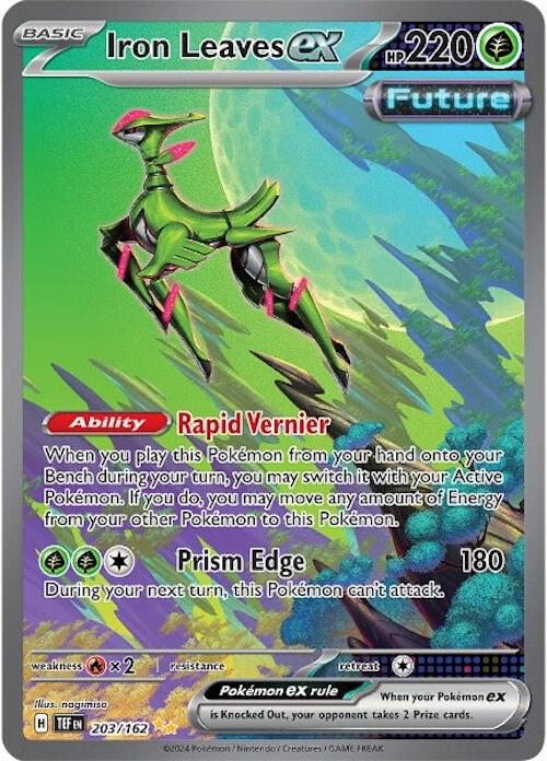 Iron Leaves ex - 203/162 [SV05 Temporal Forces]