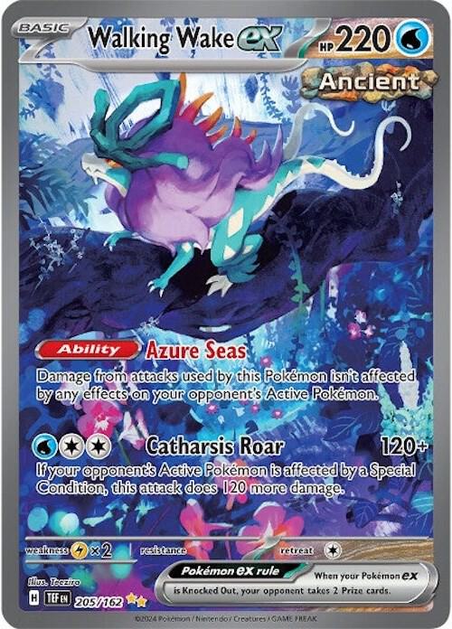 Walking Wake ex - 205/162 [SV05 Temporal Forces]