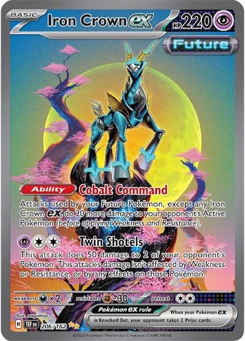 Iron Crown ex - 206/162 [SV05 Temporal Forces]