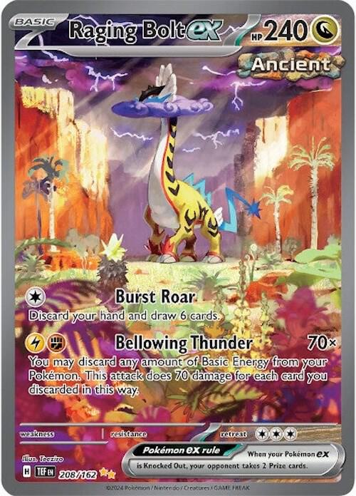 Raging Bolt ex - 208/162 [SV05 Temporal Forces]