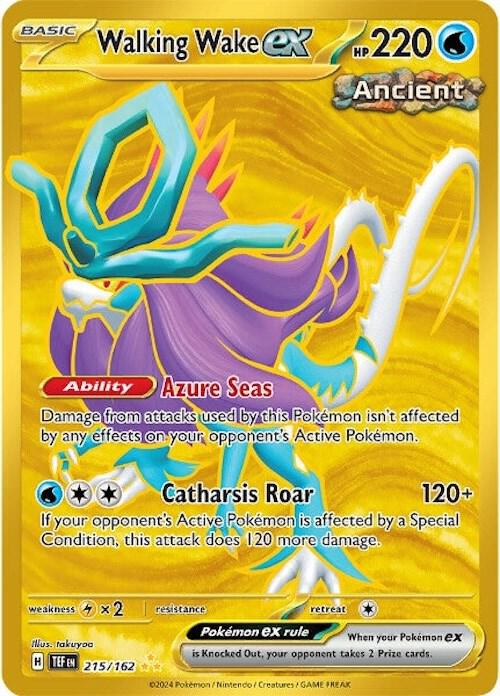 Walking Wake ex - 215/162 [SV05 Temporal Forces]