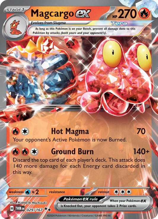 Magcargo ex - 029/167 [SV06 Twilight Masquerade]