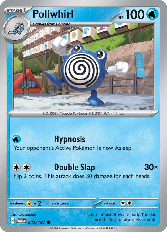 Poliwhirl (042/167) [SV06 Twilight Masquerade]