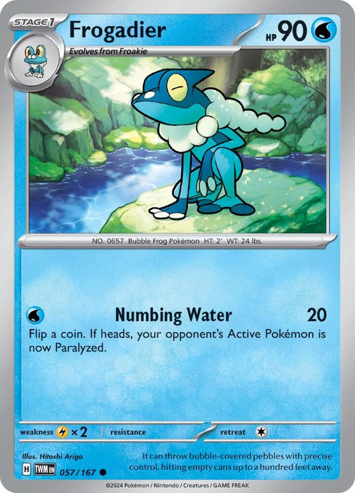 Frogadier (057/167) [SV06 Twilight Masquerade]