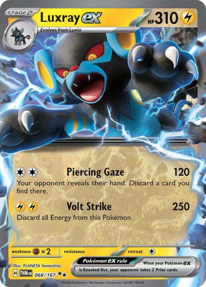 Luxray ex - 068/167 [SV06 Twilight Masquerade]