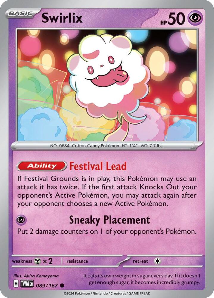 Swirlix (089/167) [SV06 Twilight Masquerade]