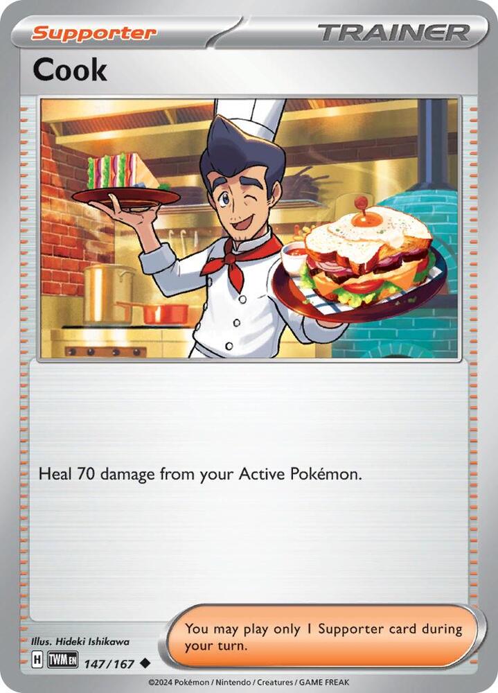 Cook (147/167) [SV06 Twilight Masquerade]