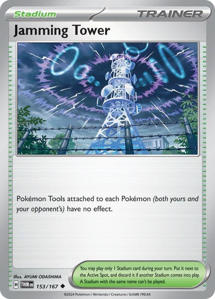 Jamming Tower (153/167) [SV06 Twilight Masquerade]
