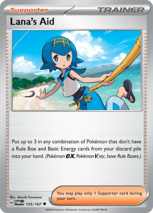 Lana's Aid - 155/167 [SV06 Twilight Masquerade]