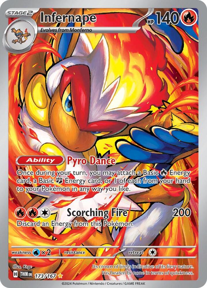 Infernape - 173/167 [SV06 Twilight Masquerade]