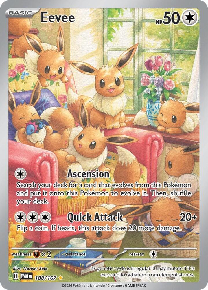Eevee - 188/167 [SV06 Twilight Masquerade]