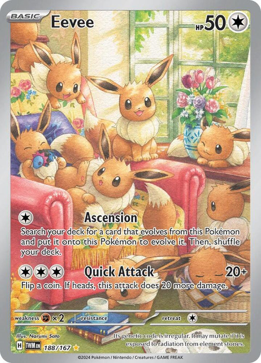 Eevee - 188/167 [SV06 Twilight Masquerade]