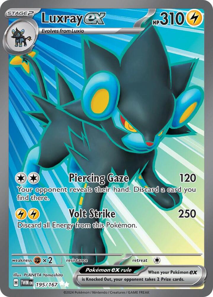 Luxray ex - 195/167 [SV06 Twilight Masquerade]
