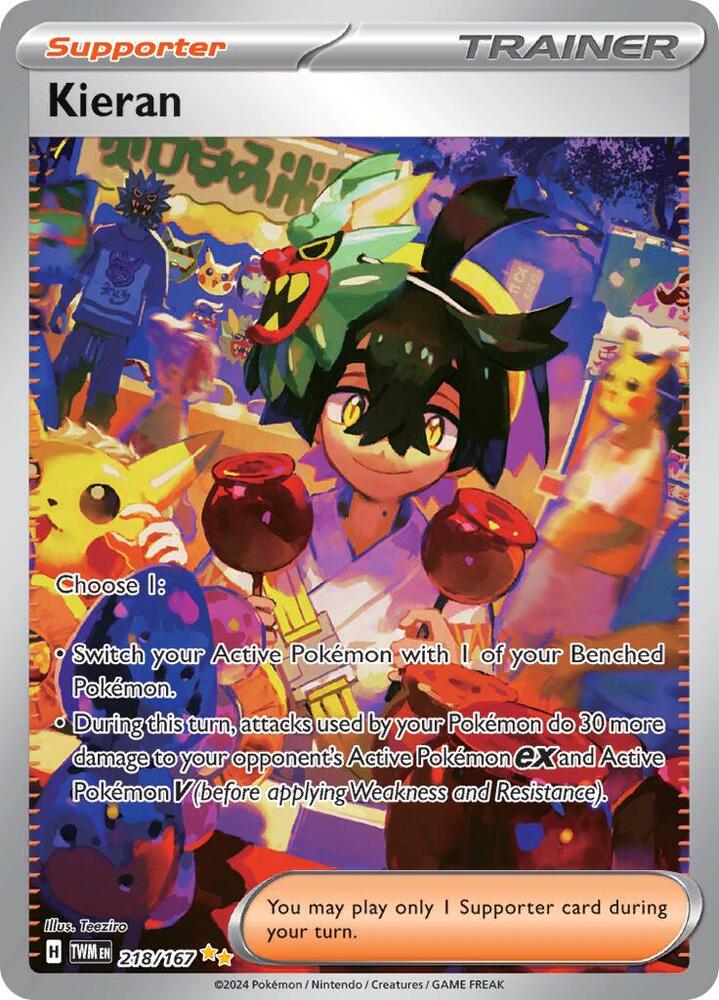 Kieran - 218/167 [SV06 Twilight Masquerade]