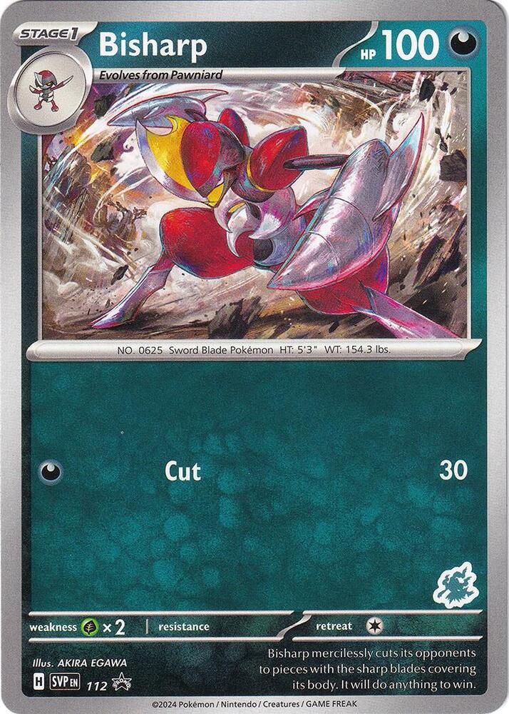 Bisharp - Darkrai Deck (112) [Battle Academy 2024]