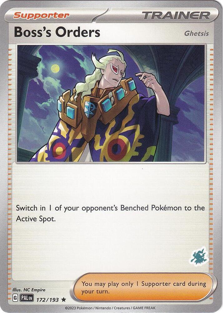 Boss's Orders - Darkrai Deck (172/193) [Battle Academy 2024]