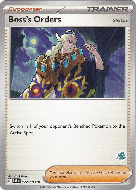Boss's Orders - Darkrai Deck (172/193) [Battle Academy 2024]