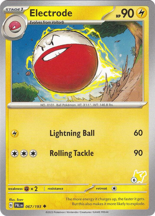 Electrode - Pikachu 6 (067/193) [Battle Academy 2024]