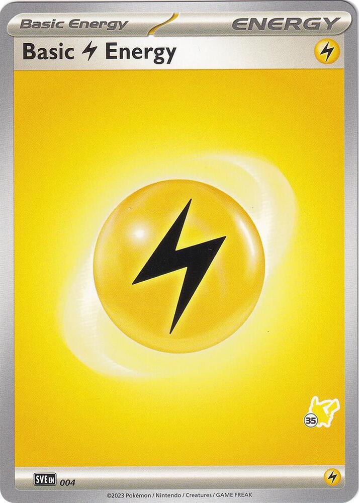 Basic Lightning Energy - Pikachu 35 (004) [Battle Academy 2024]
