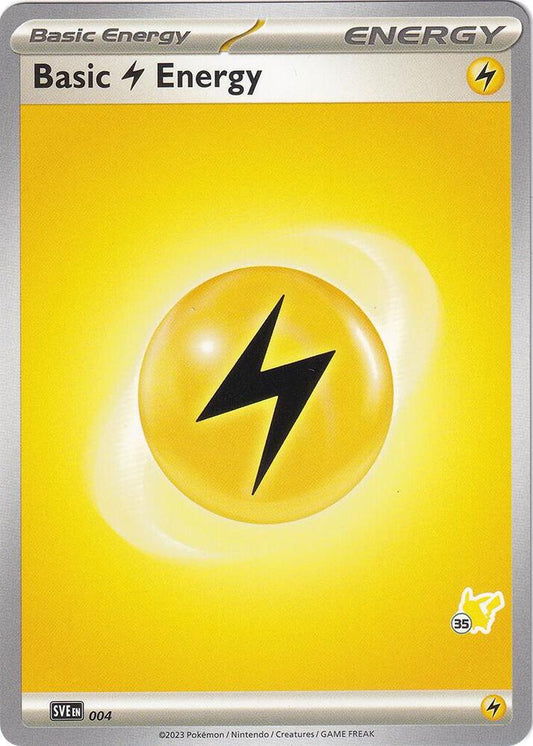Basic Lightning Energy - Pikachu 35 (004) [Battle Academy 2024]