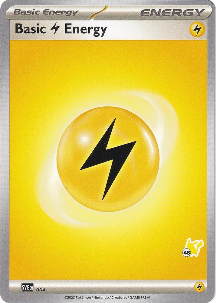 Basic Lightning Energy - Pikachu 48 (004) [Battle Academy 2024]