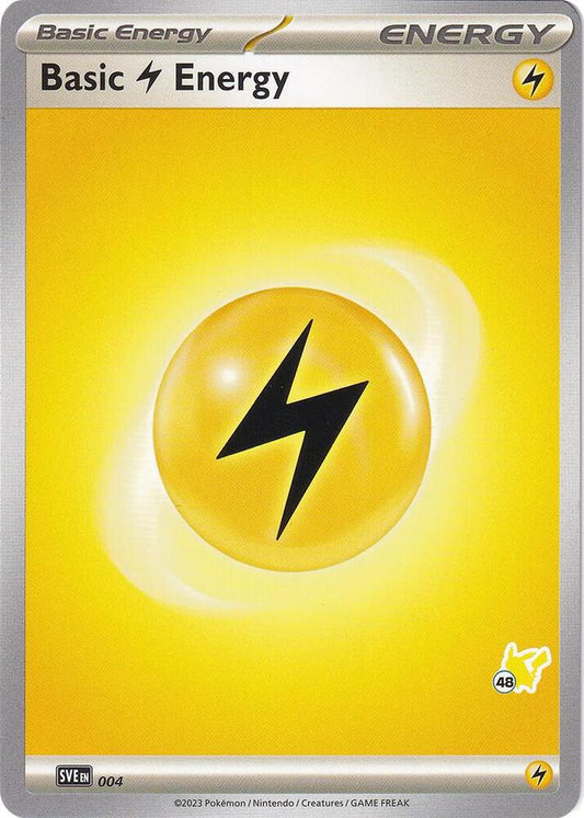 Basic Lightning Energy - Pikachu 48 (004) [Battle Academy 2024]